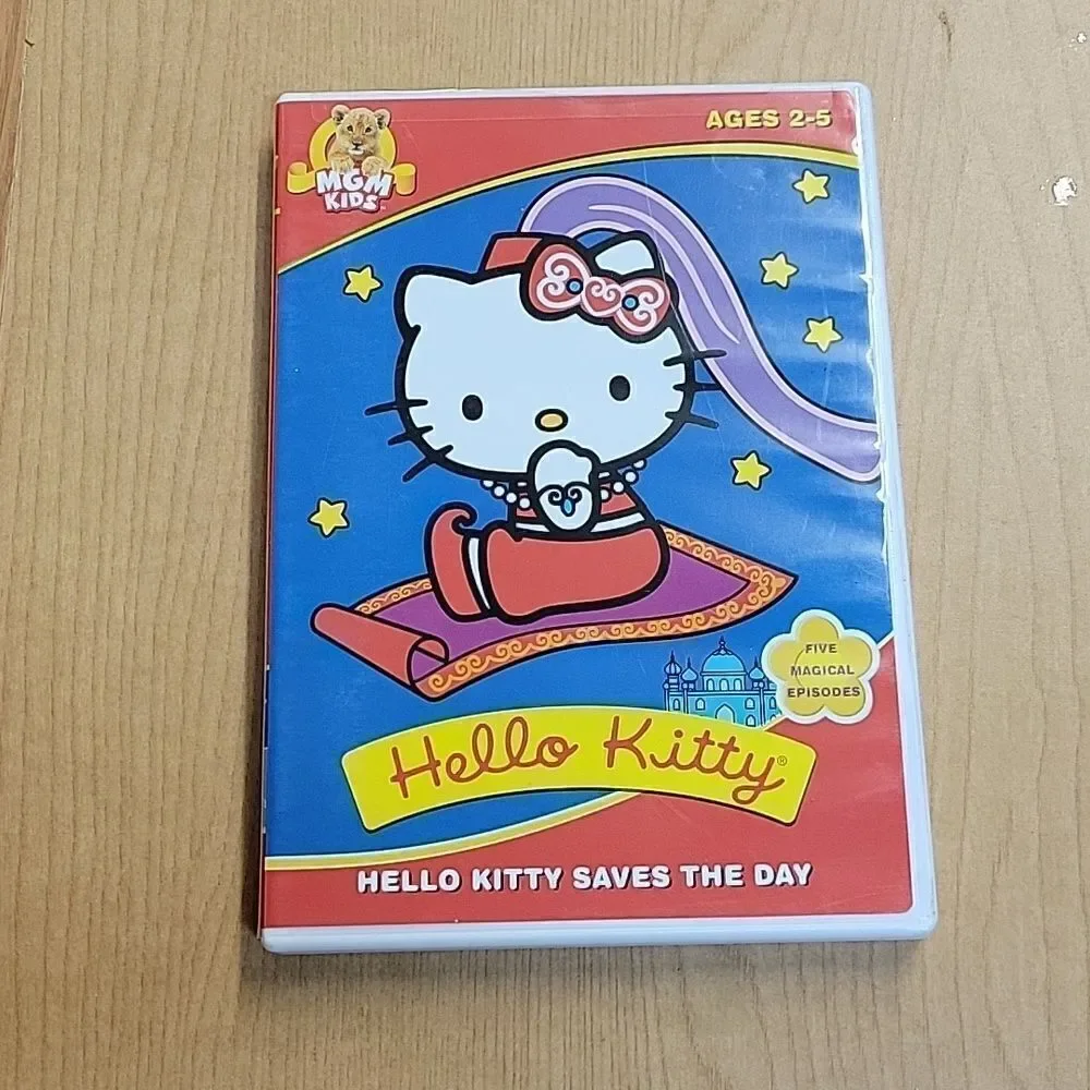 Hello Kitty totes, bag, books, dvd and thermos‎